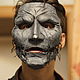 Маска Кори Тейлора 5 Grey Chapter маска группы Слипкнот Slipknot. Карнавальные маски. Качественные авторские маски (Magazinnt). Интернет-магазин Ярмарка Мастеров.  Фото №2