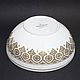 Винтаж: РЕДКОСТЬ!! Villeroy & Boch Салатник серия Golden Oasis. Кухонная утварь винтажная. Подвальчик замка Штоссберг. Интернет-магазин Ярмарка Мастеров.  Фото №2