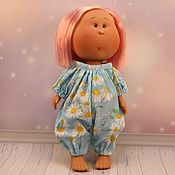 Куклы и игрушки handmade. Livemaster - original item Jumpsuit - pyjamas with corgi for Mia. Handmade.