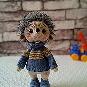 Куклы и игрушки handmade. Livemaster - original item Hedgehog in a sweater. Handmade.
