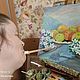 Веснный привет. Картины. Наталия Ж. Кисточка послушная губам. Ярмарка Мастеров.  Фото №4