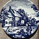 Винтаж: Тарелка настенная винтажная: Delft лот 2 шт. Тарелки винтажные. Антиквариат & Винтаж. Интернет-магазин Ярмарка Мастеров.  Фото №2
