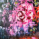 Картина розы,Розовый букет, маслом импасто. Картины. Картины ArtHelenKey Елена Ключникова (earthelenkey). Ярмарка Мастеров.  Фото №6