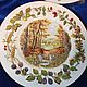 Винтаж: Coalport.Тарелка.Времена года в лесу.Woodlands Seasons. Тарелки винтажные. Антик.Декор.Винтаж. Ярмарка Мастеров.  Фото №8