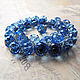 Order Bracelet 'Blue ice'. Jewelry and accessories by IRIS. Livemaster. . Bead bracelet Фото №3