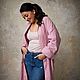 Linen coat ' Dusty rose'. Coats. Alexandra Maiskaya. Online shopping on My Livemaster.  Фото №2
