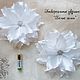 Банты к 1 сентября "Лилии". Заколки. Мария Романт Kanzashi for you. Интернет-магазин Ярмарка Мастеров.  Фото №2