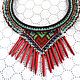  Pocahontas. Necklace in an ethnic style made of beads. Necklace. IrinaSkripkaMBeads. My Livemaster. Фото №6