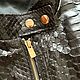 Куртка из кожи питона. Куртки. EXOTIQUE LUXURY PYTHON. Ярмарка Мастеров.  Фото №4