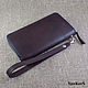 Large zipper wallet. Wallets. YanKorS leather. Online shopping on My Livemaster.  Фото №2