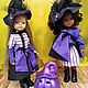 Cloak - skirt and hat for a witch. Clothes for dolls. Милые вещи для кукол. Online shopping on My Livemaster.  Фото №2