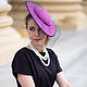 Evening hat with veil. Color fuchsia. Hats1. Exclusive HATS. LANA ANISIMOVA.. My Livemaster. Фото №6