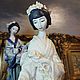Винтаж: Гейша.Capodimonte.Италия.armani.Статуэтка. Статуэтки винтажные. Антик.Декор.Винтаж. Ярмарка Мастеров.  Фото №6
