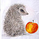 Order T-shirt with Hedgehogs. Ihelen. Livemaster. . T-shirts Фото №3