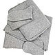 Вязаный дорожный набор из 100% кашемира серый. Дорожная сумка. PASHMINA EMPORIUM. Интернет-магазин Ярмарка Мастеров.  Фото №2