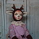  Оленяшки. Тедди Долл. Ирина (My-prettytoys). Ярмарка Мастеров.  Фото №9