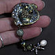 'The Night before Magic', brooch with frog and pearls. Brooches. legendavincento. My Livemaster. Фото №6
