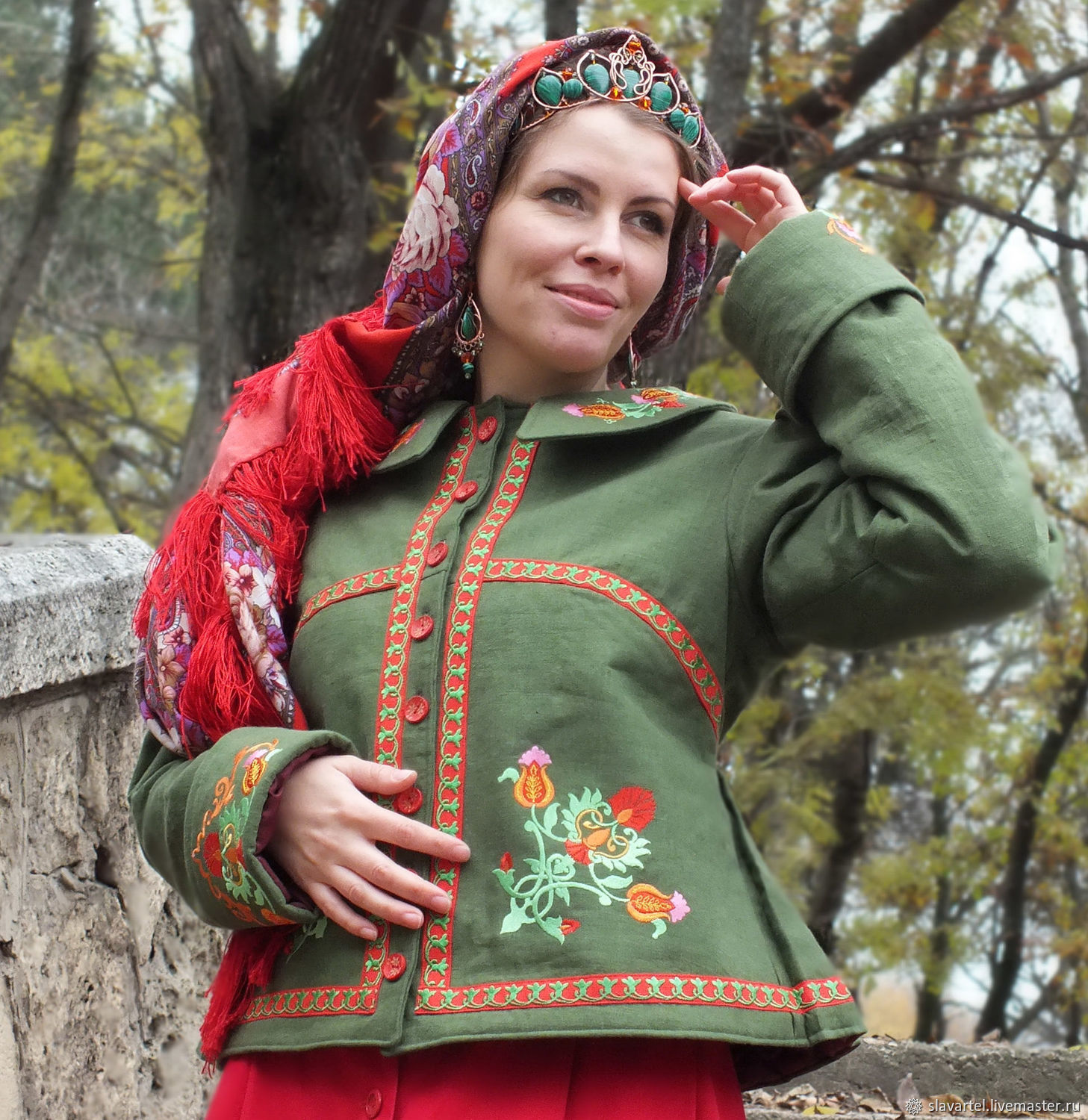 Русский народный костюм женский ДУШЕГРЕЯ