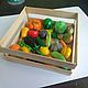 Educational toys: vegetables from polymer clay Montessori 22pcs. Play sets. Anastasiya Miniatura (miniaturafood). Интернет-магазин Ярмарка Мастеров.  Фото №2