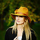 Шляпа Федора. Шляпы. Lagutina Millinery. Интернет-магазин Ярмарка Мастеров.  Фото №2