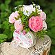 Bouquet of soap in a tureen. Peonies, Soap, Rossosh,  Фото №1