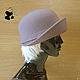 Elegant ladies felt hat. The Color Purple. Art VK-44. Hats1. Mishan (mishan). My Livemaster. Фото №4