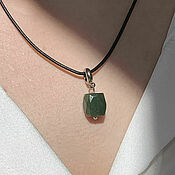 Украшения handmade. Livemaster - original item Natural jade Pendant (Buryatia). Handmade.