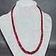 Order Silver925pr.Chic beads made of red ruby spinel. naturalkavni. Livemaster. . Beads2 Фото №3