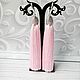 Серьги кисти "Pink", серьги розовые, Серьги-кисти, Еманжелинск,  Фото №1