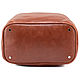 Women's leather bag 'Thelma' (terracotta). Shopper. Russian leather Guild. My Livemaster. Фото №5