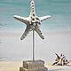 Starfish statuette on a stand concrete decor in marine style. Figurines. Decor concrete Azov Garden. Online shopping on My Livemaster.  Фото №2