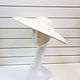 Wide-brimmed hat in the style of Dior. Color milk. Hats1. Exclusive HATS. LANA ANISIMOVA.. My Livemaster. Фото №6