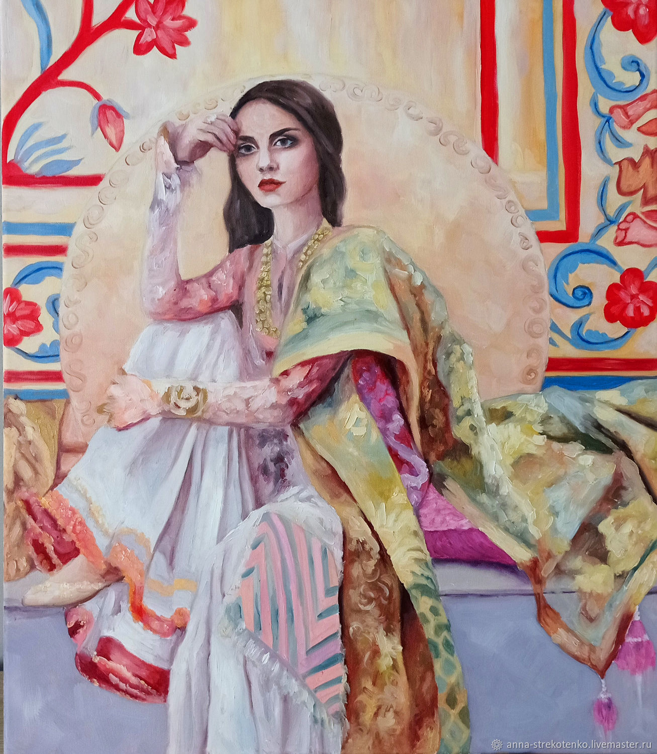 Восточная красавица в интернет-магазине на Ярмарке Мастеров | Картины ...