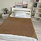 Knitted plaid made of cotton yarn rustic minimalism. Blankets. Pledy iz naturalnoj pryazhi Cosy Home. My Livemaster. Фото №4