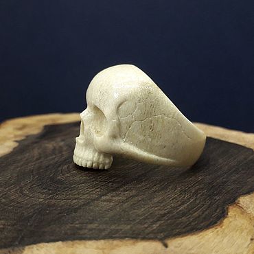 Украшения ручной работы. Ярмарка Мастеров - ручная работа Перстень "Череп". Handmade.
