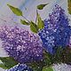 Order 'Bouquet of lilac in a vase' oil painting. Kind paintings by Irina Belozerova. Livemaster. . Pictures Фото №3