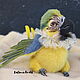 Order Teddy Animals: Macaw Parrot. Irina Fedi Toys creations. Livemaster. . Teddy Toys Фото №3