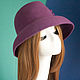 Заказать Клош ЛЮБИМЫЕ АСТРЫ ЕЕ ВЕЛИЧЕСТВА. Лидия Бондарева (Right Hats). Ярмарка Мастеров. . Шляпы Фото №3