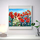 Oil painting 'Poppy field'. Pictures. Lana Zaitceva. Online shopping on My Livemaster.  Фото №2