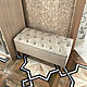 Банкетка в прихожую "harbour". Банкетки. Мебельный бутик (Wofurniture). Ярмарка Мастеров.  Фото №5