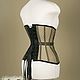 Заказать Бельевой корсет  из сетки с мушками и кружевом. Shi Corset (Анна). Ярмарка Мастеров. . Корсеты Фото №3