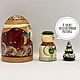 Заказать Дед Мороз «матрёшка» №2. matreshka.sp. Ярмарка Мастеров. . Дед Мороз и Снегурочка Фото №3