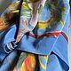 Shawl 'My sweet angel' silk, France. Vintage handkerchiefs. 'Gollandskaya Vest-Indskaya kompaniya'. Ярмарка Мастеров.  Фото №6