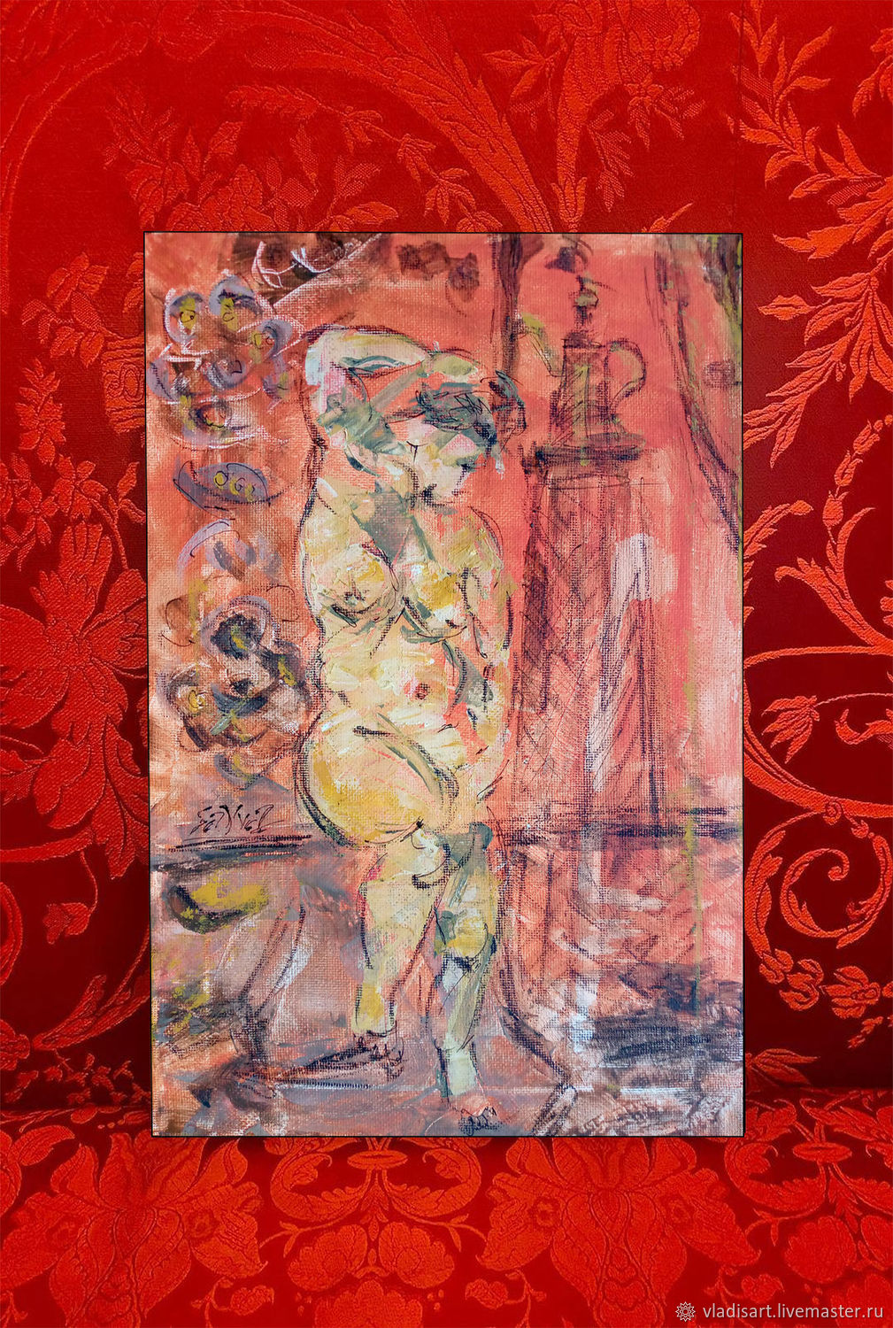 Картина В бане обнаженная женщина парилка баня купить в интернет-магазине  Ярмарка Мастеров по цене 500 ₽ – U53VYRU | Картины, Барнаул - доставка по  России