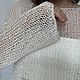 Паутинка из хлопка с микропайетками. Джемперы. tendre_knit. Ярмарка Мастеров.  Фото №4