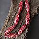 Заказать Бусины из стекла, лэмпворк, lampwork, муранское стекло, цветок. Мария Кириллова. Ярмарка Мастеров. . Бусины Фото №3