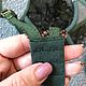 "Secret day green bustier" Комплект нижнего белья. Комплекты белья. BY FEMME BRAND Белье и корсеты. Ярмарка Мастеров.  Фото №5