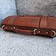Деловой кожаный портфель. Портфель. ALEX FLAIR • leather goods. Ярмарка Мастеров.  Фото №4