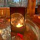 Интерьерный светильник. Подсвечники. Витражная студия Living Glass. Ярмарка Мастеров.  Фото №4