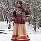 Костюм бохо "Русский шик". Костюмы. Елена. Бохо одежда 'Дело вкуса' (elena-delovkusa). Ярмарка Мастеров.  Фото №5